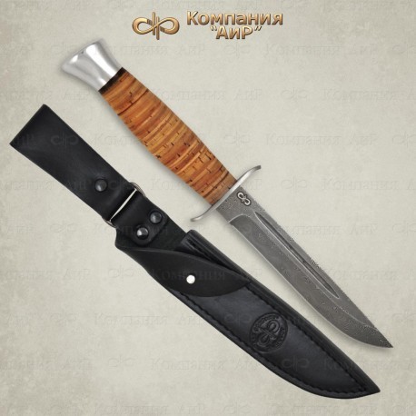 Нож Финка-2, береста, алюминий, ZDI 1016