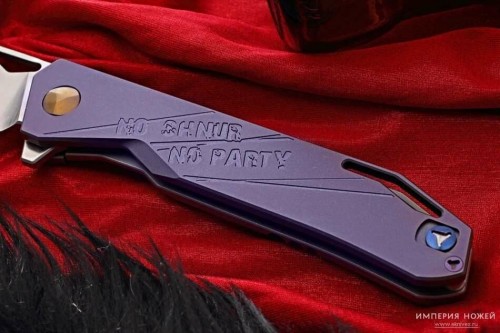 Нож складной KEEPER NO SHNUR NO PARTY, purple