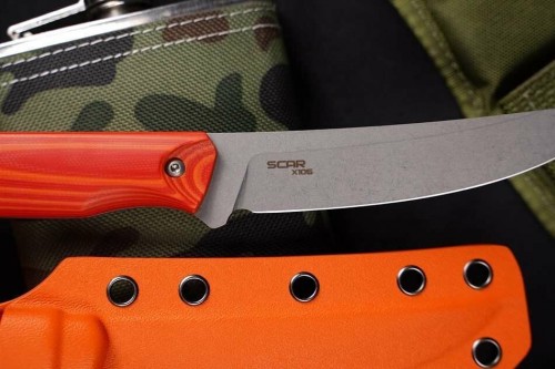 Нож Scar orange