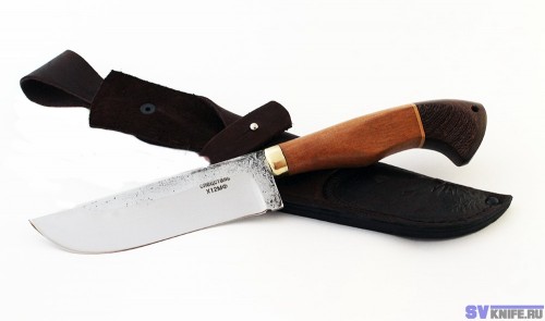 Узбекский нож «Пчак': сталь х12мф, рукоять сапеле-венге