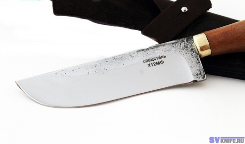Узбекский нож «Пчак': сталь х12мф, рукоять сапеле-венге
